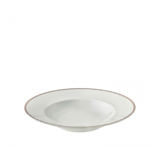 TWO LINES PLATO HONDO PASTA 28 cm