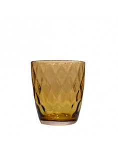 OPTIC VASO AMBAR h 90 mm 25 cl