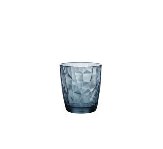 DIAMOND VASO AZUL h 93 mm 30 cl