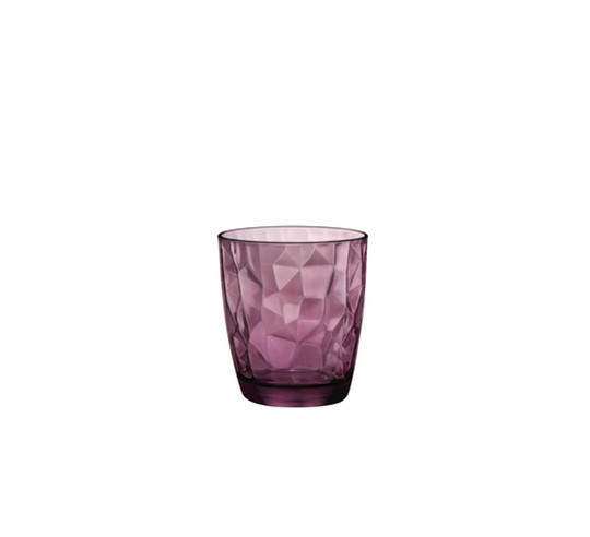 DIAMOND VASO PURPURA h 93 mm 30 cl