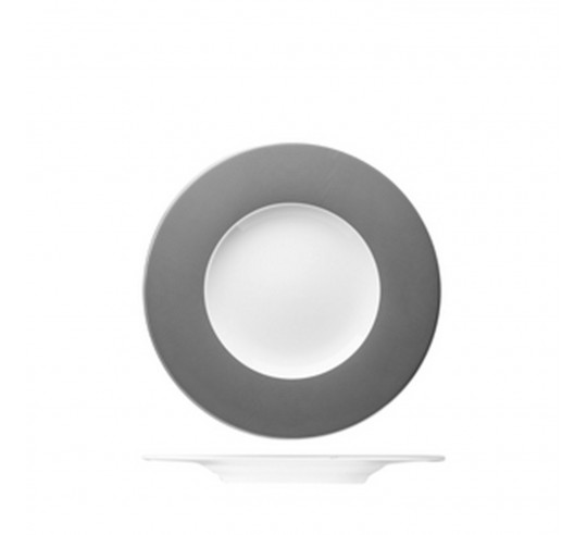 ESS LINEO NEGRO PLATO LLANO 29 cm