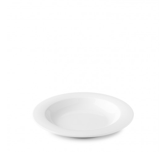 TIME WH. SOUP PLATE 22