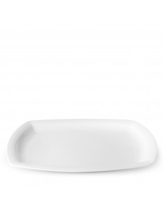 TIME WH. OVAL PLATTER 32 CM
