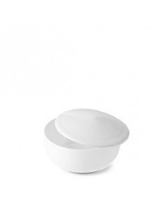 TIME WH. SUGAR BOWL W/ LID