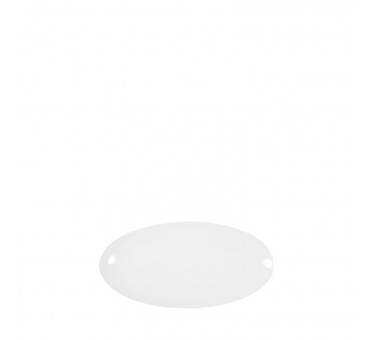SATURNO COUPE OVAL PLATO LLANO 13X8X2cm
