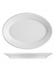 PRINCIPE WH. OVAL PLATTER...