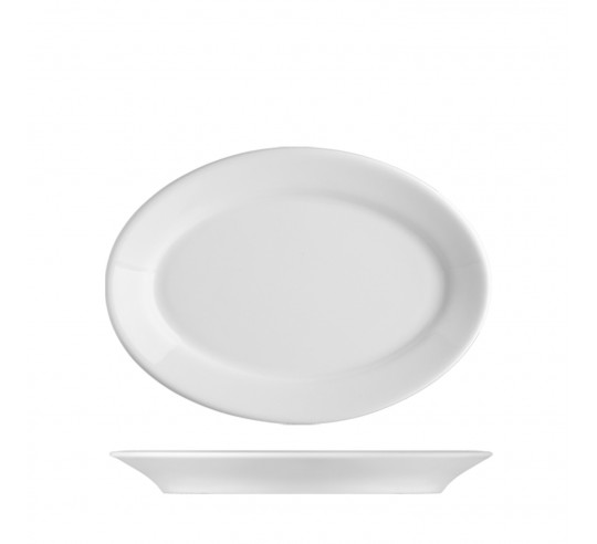 PRINCIPE WH. OVAL PLATTER 24 CM.