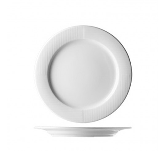 SQUARE PLATO LLANO 21 cm