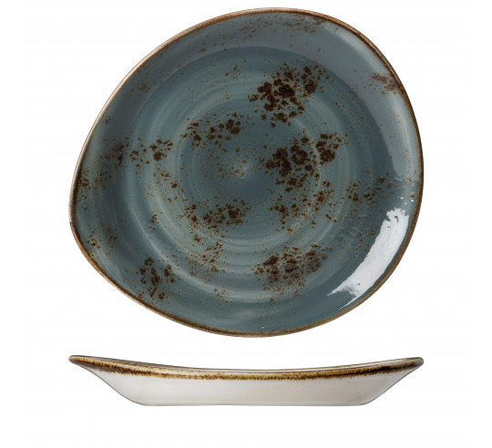 CRAFT BLUE FREESTYLE PLATE 30,5x28 cm
