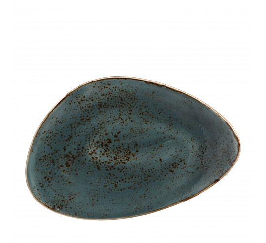 CRAFT BLUE PLATE 37.5x25 cm