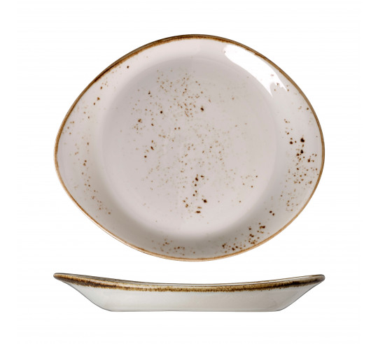 CRAFT BLANCO PLATO FREESTYLE 25x20.5 cm
