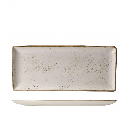 CRAFT WHITE RECTANGLE PLATE 37X16.5CM