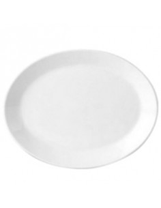 EMPIRE WH. OVAL PLATTER 40 CM