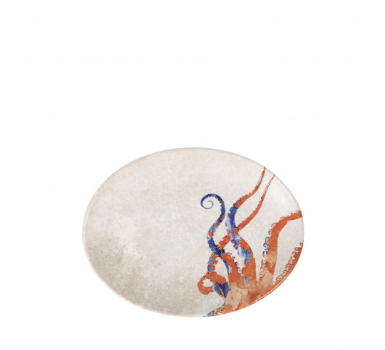CORALYA FUENTE OVAL PULPO 20x15 cm