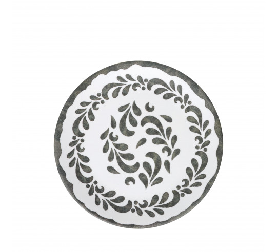EMBASSY PLATO LLANO GRIS 25 cm
