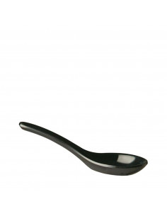 PARTY CUCHARA NEGRA 14 cm