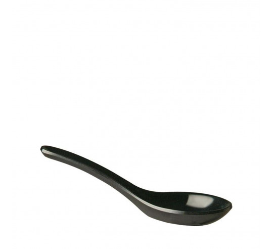PARTY CUCHARA NEGRA 14 cm