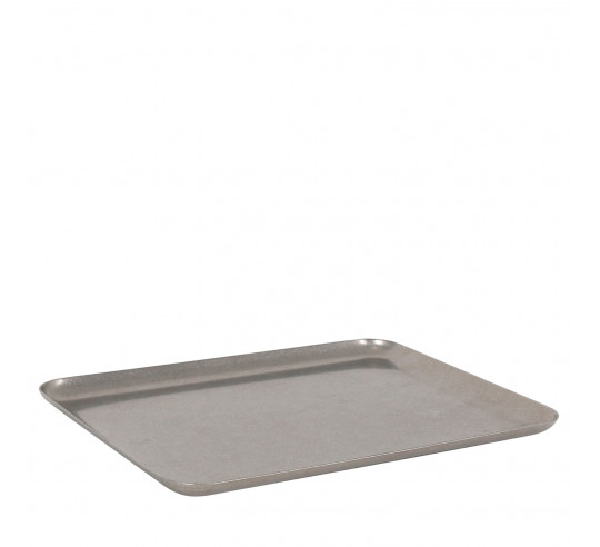 VINTAGE PLATA BANDEJA 21x16 cm