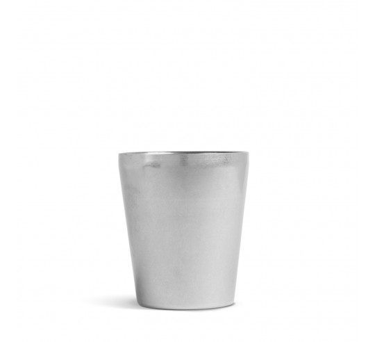 VINTAGE PLATA VASO h 10 cm 30 cl