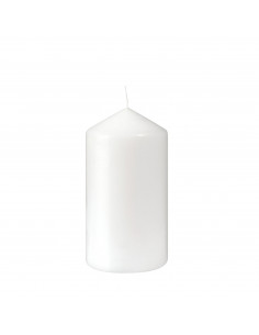 PILAR VELA BLANCA 8 cm h 15...