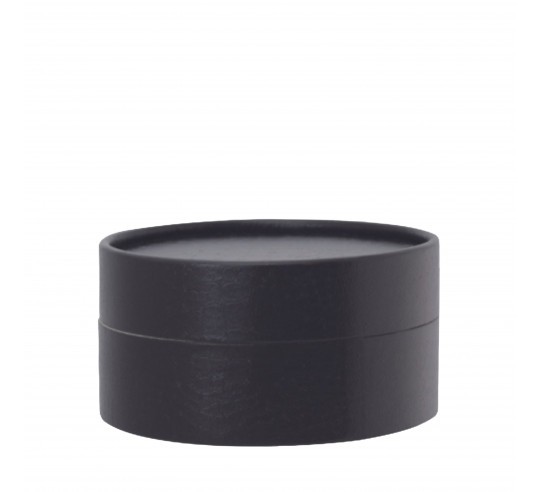 LUX CAJA NEGRO CUERO 13 cm h 7 cm 45 cl