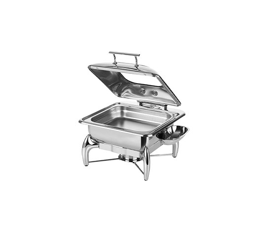 GLOBE CHAFING TAPA CRISTAL GN 2/3 9 l