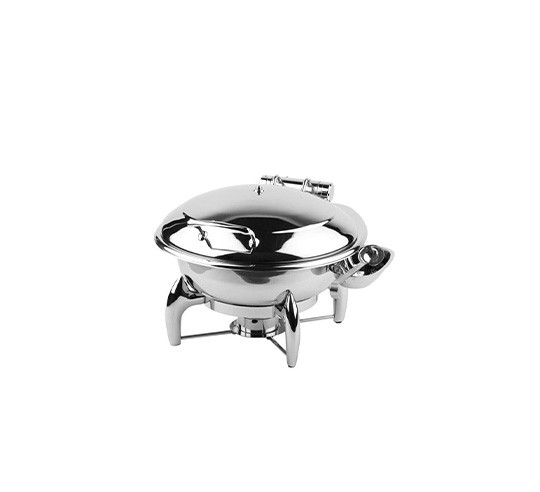 GLOBE CHAFING TAPA CRISTAL REDONDO 6 l