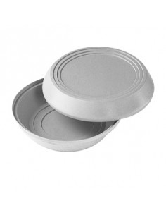 GREY PLASTIC DEEP UNDERPLATE