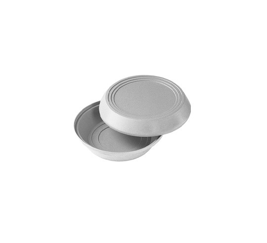GREY PLASTIC DEEP PLATE COVER