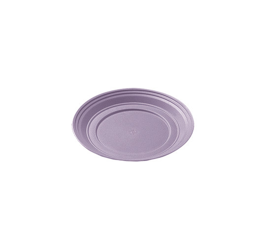 PURPLE PLASTIC UNDERPLATE 26 CM