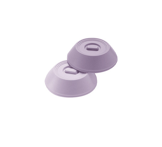 PURPLE PLASTIC PLATE COVER 26 CM
