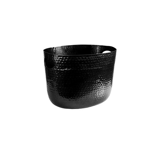 CUBITERA VINTAGE NEGRO MATE 30x24 cm