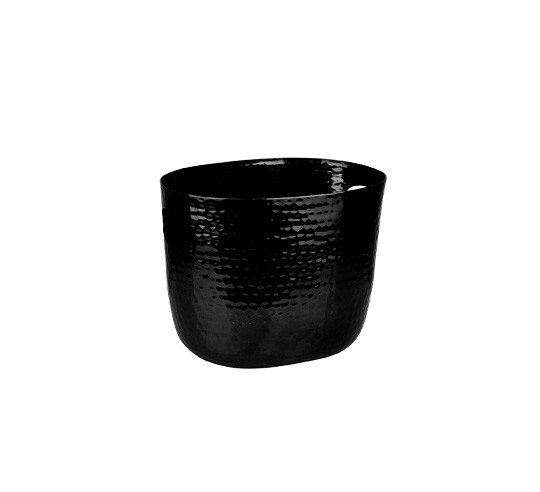 CUBITERA VINTAGE NEGRO BRILLO 26x19 cm
