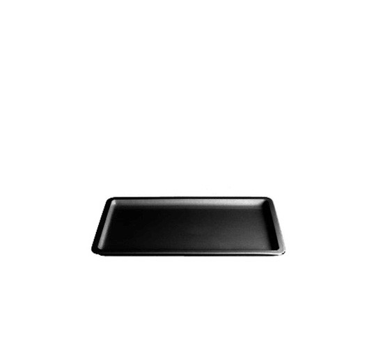 CUBETA PORCELANA GN 1/1 NEGRA h 7 cm