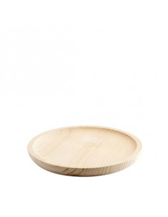 WOODEN OCTOPUS PLATE 18 CM