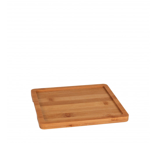 BANDEJA BAMBU 18x16x1 cm