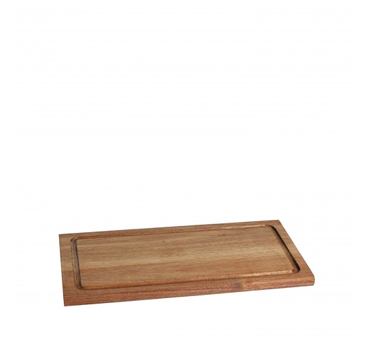 TABLA RECTANGULAR ACACIA 36x18 h 2 cm