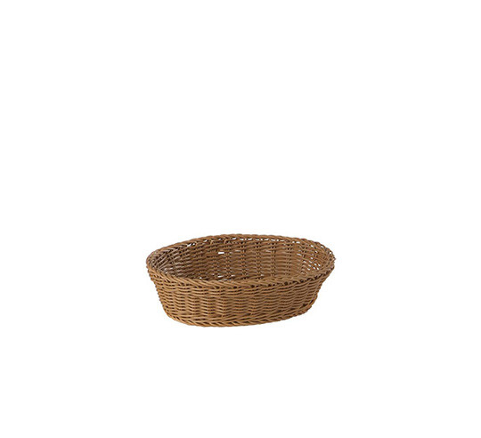 POLYRATAN PANERA MARRON OVAL 25x19 cm