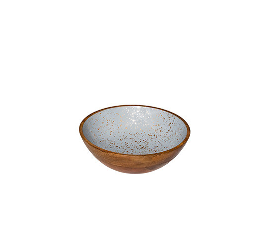 NATURAL BOL MADERA GRIS 25x8 cm