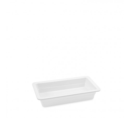 CUBETA MELAMINA BLANCA GN 1/3-100