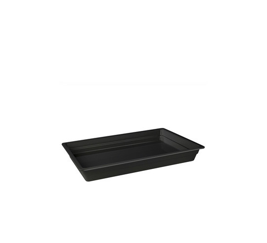CUBETA MELAMINA NEGRA GN 1/1-065