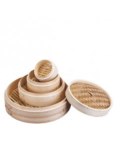 VAPORERA BAMBU REDONDA 27 cm