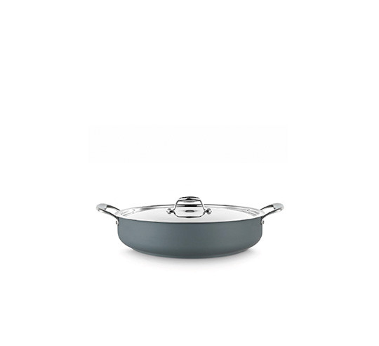 COOL LINE GRIS PAELLERA C/TAPA 32 cm