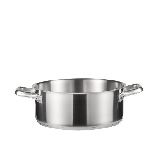 FIRST INOX CAZUELA S/TAPA 28 cm h 11 cm