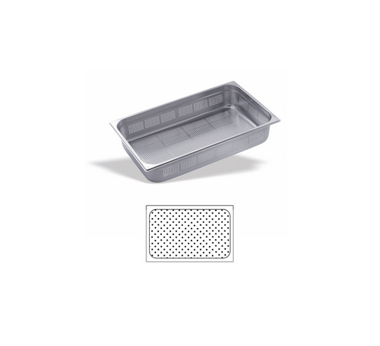 CUBETA GN 1/1 PERF 18/10 h 7 cm 8,3 l