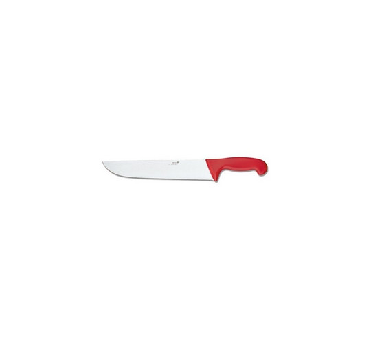 BLOC CUCHILLO CARNICERO ROJO 30 cm
