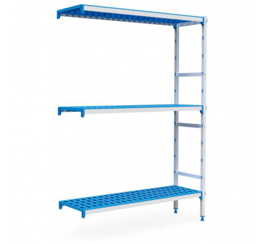 ESTANTERIA ANGULAR 3 NIVEL 2358x385x1750