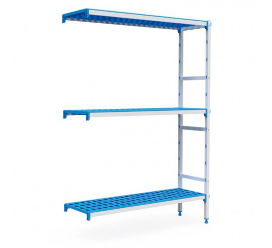 ESTANTERIA ANGULAR 3 NIVEL 3120x385x1750