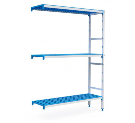 ESTANTERIA ANGULAR 3 NIVEL 3350x385x1750