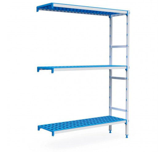 ESTANTERIA ANGULAR 3 NIVEL 4680x385x1750